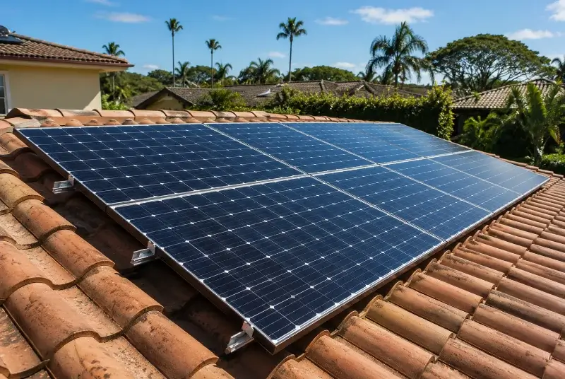Installation de panneaux solaires à Lassy